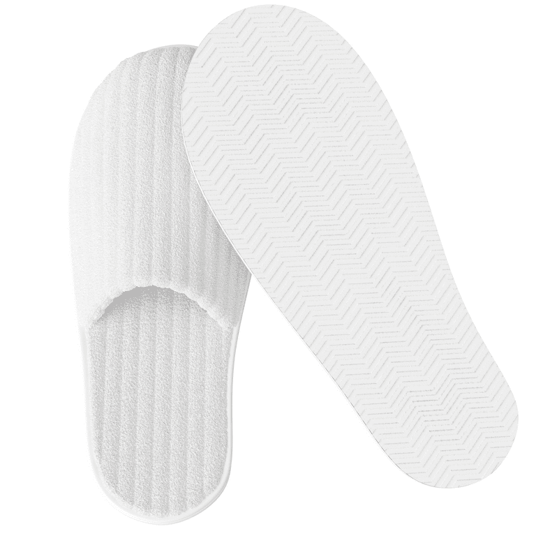 Pairs Disposable House Slippers for Guests Bulk Slipper Pack