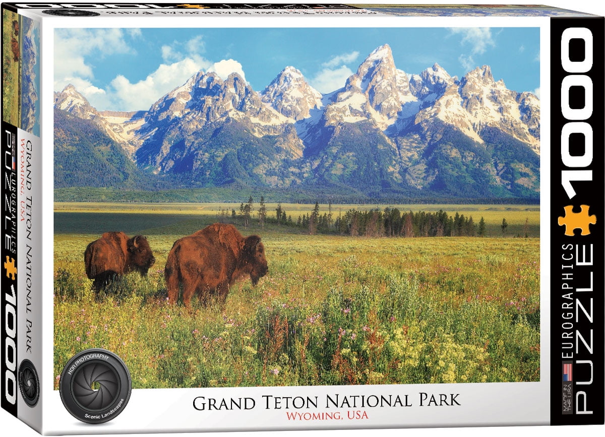 Golden Colter Bay Wyoming Jigsaw Puzzle 500 PC Western Publishing Complete for sale online 