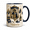 Light Blue, variant on LANG ECOMMERCE Personalized Mug Gift, Luxury Hotel Concierge Design Ceramic Coffee Cup for Concierge Appreciation