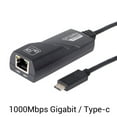 thumbnail image 2 of USB C to Ethernet Adapter uni USB Thunderbolt 3 Type C to RJ45 Gigabit Ethernet for Traveling, 2 of 6