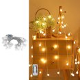 thumbnail image 3 of Luces de cadena de bolas ANGGREK impermeable multiusos 8 modos Luz decorativa para el hogar, 3 of 8