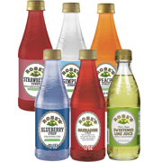 Rose’s Fruit Syrup Juice Mixers Mix 6 Pack (12oz) – Includes Simple Syrup, Lime, Strawberry, Blueberry, Peach, and Grenadine – Premium Cocktail and Beverage Mixers