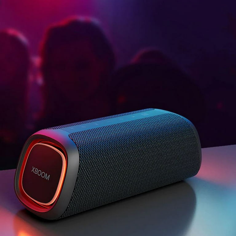 LG XBOOM Go XG5QBK Portable Bluetooth Speaker, Black Bundle