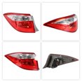 thumbnail image 4 of LABLT Driver Outer Side Tail Light Lamp Assembly Red For 2014-2016 Toyota Corolla, 4 of 5