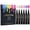 F, variant on 6 Colors Nail Polish Pen Set, Pearl Shimmer Nail Polish Pens, Water Based Nail Art Polish, Quick Dry Nail Paint Markers with Brush Tip for DIY Home Manicure, No UV Lamp Needed