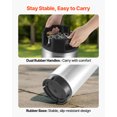 thumbnail image 5 of VEVOR Corny Keg, 5 Gallon Ball Lock Keg, SUS304 Cold Brew Kegs with Dual Rubber Handles & Heavy-Duty Rubber Bottom, Brewing Equipment for Home Brewing Party, 1 PCS, 5 of 9