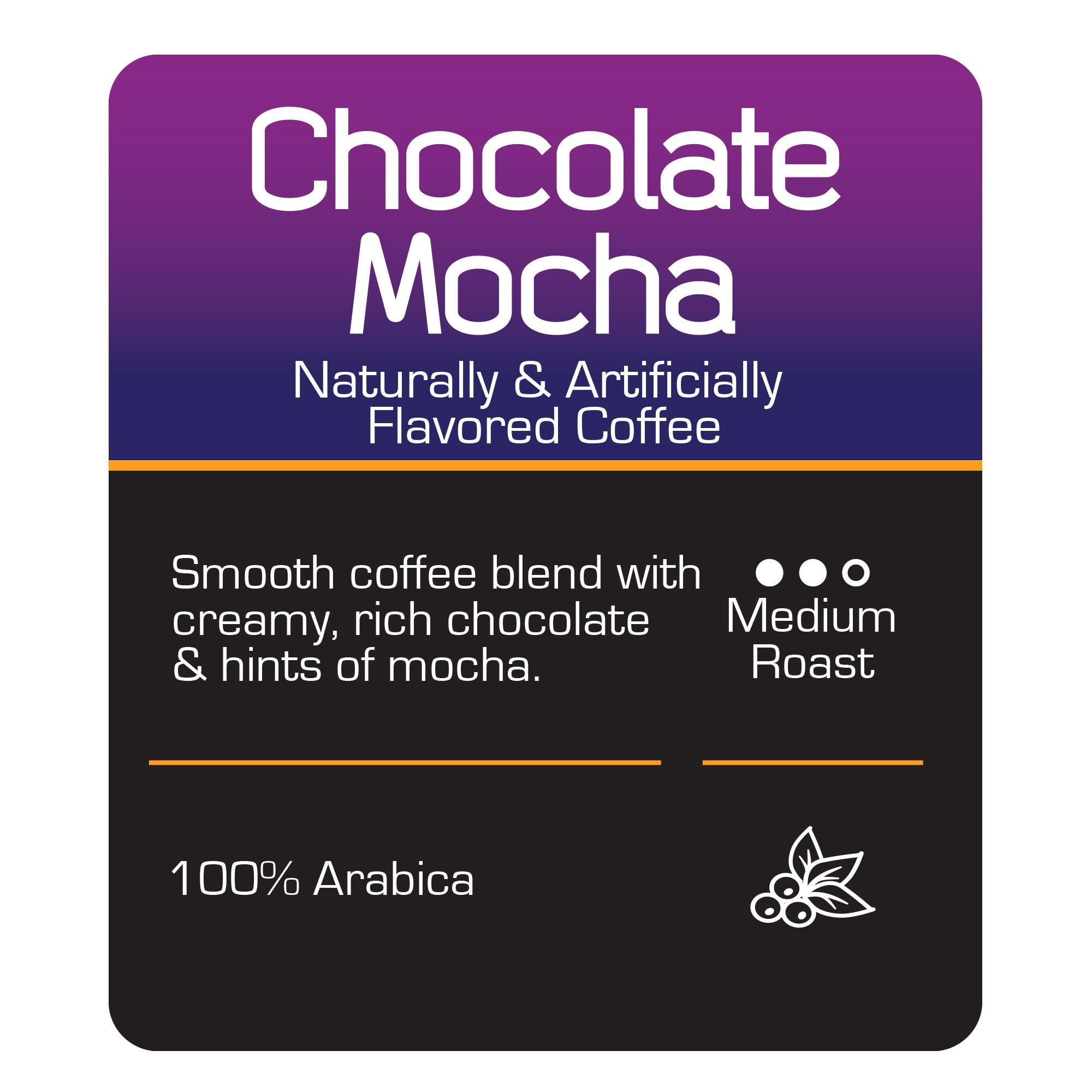 Roast Ridge Single Serve Coffee Pods for Keurig K-Cup Brewers, Chocolate Mocha, Medium Roast, 100 ct