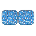 thumbnail image 5 of Lsque Gnomes in USA 2 PCS Windshield Sun Shade | CarFoldable Window Covers | Car Accessories Reflect UV for Universal Cars SUV Truck | Large, 5 of 7