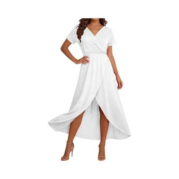 CIENVNSTG Women's Casual Dresses A-Line Long Vogue New Dress Lightweight Versatile Party Dress