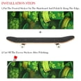 thumbnail image 2 of Saint Patrick's Day Skateboard Grip Tape Stickers 2 Pack for Deck - Emery Surface PVC Backing - 8.8x32.6in/22.4x83cm, 2 of 5