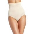 thumbnail image 3 of Maidenform Women's Control It Shiny Brief, Barely Nude, 2XL, 3 of 4