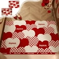 thumbnail image 6 of Moocorvic Valentines Day Rug Non Slip Bath Mat for Bedroom Bathroom,Heart Print 24x16 Inch, 6 of 6
