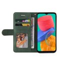 thumbnail image 5 of Compatible Samsung Galaxy M33 5G Case, Leather Wallet Case Stand View Magnetic Clasp Book Flip Folio Phone Cover - Green, 5 of 5