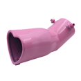 thumbnail image 2 of Tubo de de coche, accesorios automotrices, garganta de cola de de acero inoxidable para Rosa, 2 of 9