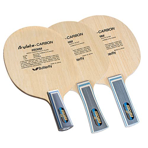 Butterfly Viscaria Table Tennis Blade - Butterfly ALC Blade - Professional Butterfly Table Tennis Blade - Available in FL, and ST handle styles - Made in Japan