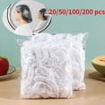 thumbnail image 2 of 20-200 Pcs Bonnet de Douche Jetable Forme en Maille Élastique Chapeau de Bain Non Tissé pour Extension de Cils Bonnet de Douche Transparent Imperméable 200 Pcs, 2 of 6