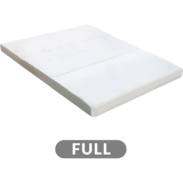 Milliard Full Tri Folding Mattress with Washable Cover (73 inches x 52 inches x 4 inches