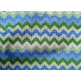 thumbnail image 5 of oneOone Cotton Poplin Medium Blue Fabric Chevron Sewing Craft Projects Fabric Prints By Yard 42 Inch Wide-T4, 5 of 5