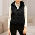 thumbnail image 2 of Ruimatai Women's Lightweight Puffer Vest Hooded Casual White Duck Down Jacket for Outdoor Winter Warmth, 2 of 7