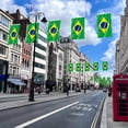 thumbnail image 4 of Bandera de Brasil AhfuLife 91 x 152 cm, doble cara, 4 piezas, 4 of 6
