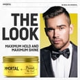 thumbnail image 2 of Immortal NYC The Creed Hair Pomade - Strong Hold - Max Shine All Natural Water-Based Pomade for Men - No Residue, All Hair Types, 2 of 3