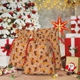 thumbnail image 6 of Naloa Hippie Ditsy Floral Drawstring Christmas Bags, 3D Xmas Gift Bags, Christmas Wrapping Bags, Xmas Goodie Bags, Treat Pouch Bags, Party Favor Bags-Small, 6 of 9
