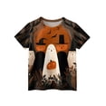 thumbnail image 2 of Halloween Shirts for Kids Pumpkin Ghost Tshirt Halloween Clothes 2-13 Years, 2 of 6