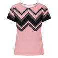 thumbnail image 4 of Xuyuer Womens Short Sleeve Sweater Tops Crewneck Basic Knit Pullover Lightweight Casual Sweaters Blouse Dressy Casual Summer T Shirts Loose Fit Business Work Clothes Blouses, 4 of 6