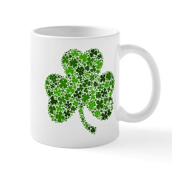 CafePress - Shamrock Of Shamrocks Mugs - 11 oz Ceramic Mug - Novelty Coffee Tea Cup