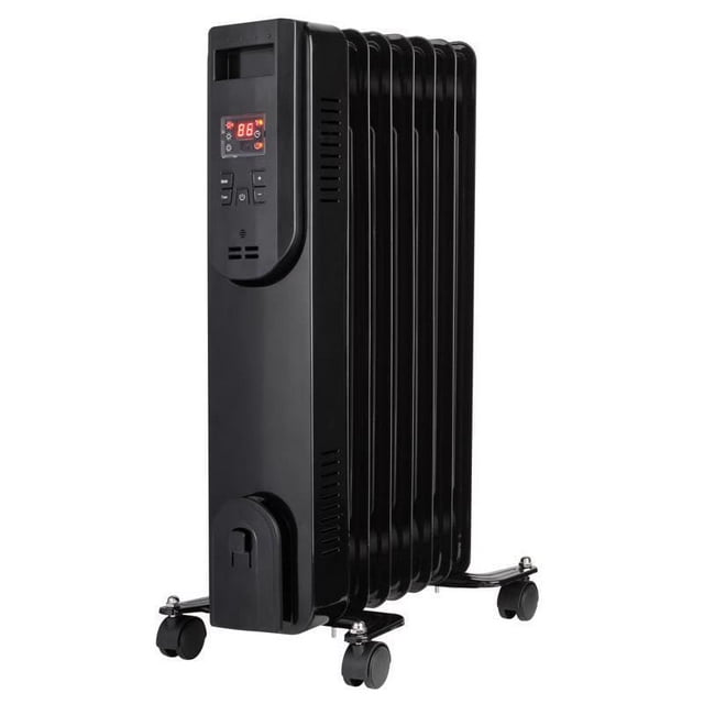 Calentador eléctrico digital lleno de aceite PerfecTaire 160 pies cuadrados 5120 BTU