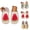 Watermelon Red, variant on Slippers for Women 2025 Fall Winter Fruit Pattern Fleece Lined Plush Fuzzy Cozy Slip On Slides Indoor House Slippers