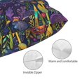 thumbnail image 3 of Yiaed Cosmic Purple Irises Print Brushed Microfiber Envelope Pillowcases, Standard,Envelope Closure Pillow Cases(No pillow core)-20"x30", 3 of 6