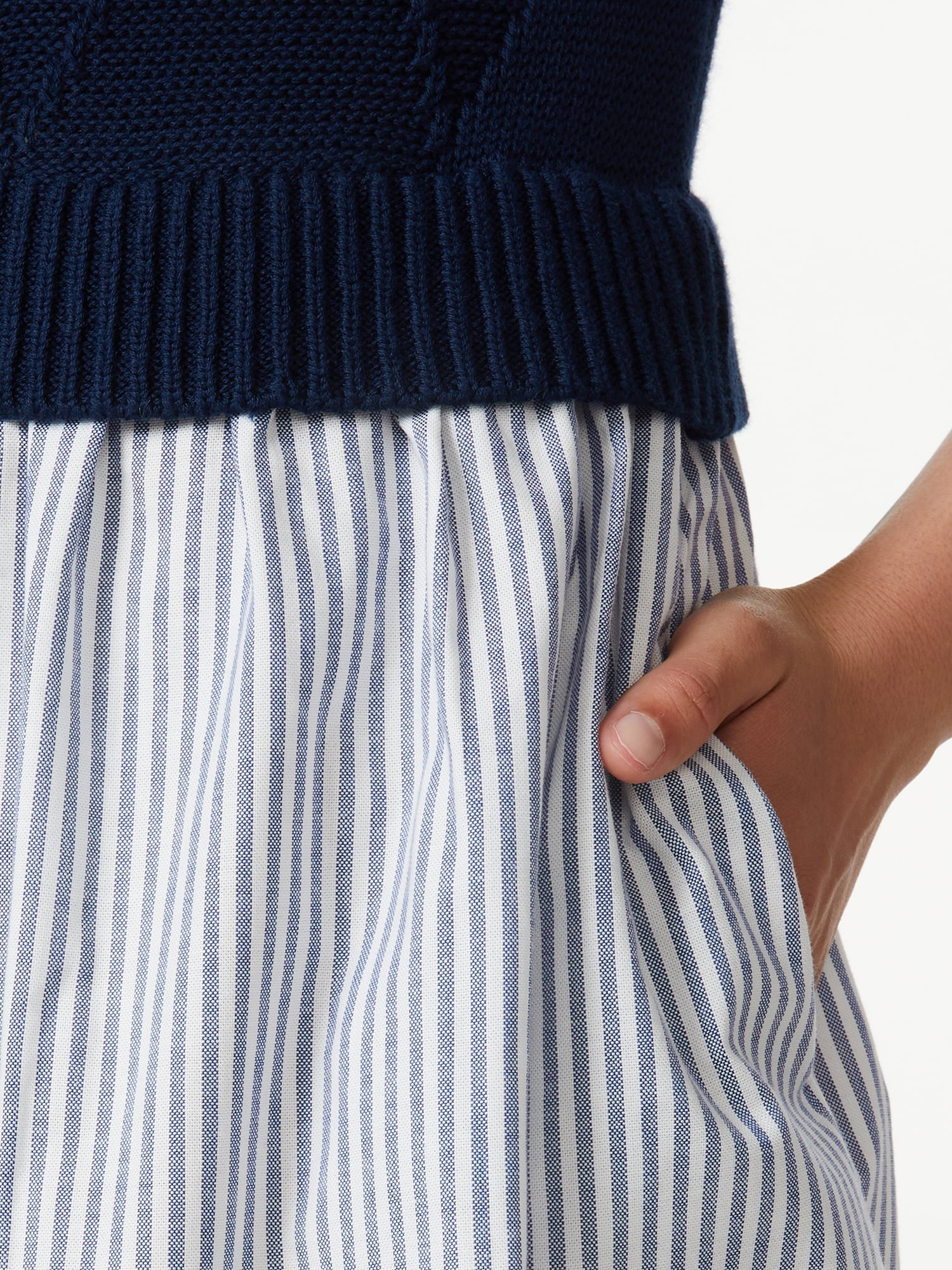 Free Assembly Girls Sweater Vest Dress, Sizes 4-18