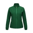 thumbnail image 3 of Lmueinov Plus Size Women's Lightweight Rain Jacket Waterproof Windbreaker Rainjacket for Women Stand Collar Full Zip Outdoor Jacket with Zip Pockets, 3 of 7