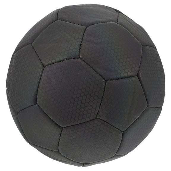 Masteelf Holographic Soccer Ball Reflective Soccer Balls Holographic Football Indoor and Outdoor Training Ball Sports Present for Boys and Girls
