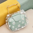 thumbnail image 6 of SPRING PARK FWomen's Jelly Bag Fashion Handbag Mini Chain Holographic Casual Tote Clear, 6 of 7