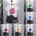 thumbnail image 2 of Disney-Conjunto de camiseta de algodón para niño y niña, ropa deportiva para niño y niña, camisetas de cómic, ropa informal para bebé, regalo, 2 of 5
