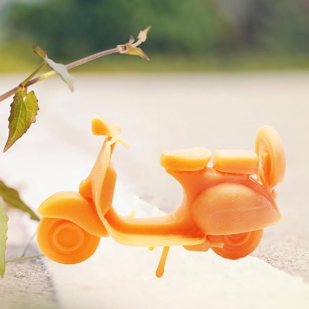 Modelo de motocicleta de calle Diorama 1:64 sin pintar Perfecl Accesorios de diseño Estilo B