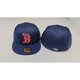 thumbnail image 1 of MLB Boston Red Sox Fitted Hat Hombres Mujeres Gorra De Béisbol Completa Cerrada Ajuste Hip Hop Sombrero, 1 of 4