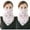 D, variant on 2 Pack Women Sun Mask Chiffon Neck Gaiter Sun Proof Face Mask Outdoors