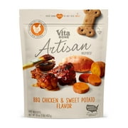 Artisan Inspired BBQ Chicken & Sweet Potato Flavor Biscuits Dog Treats, 16oz bag