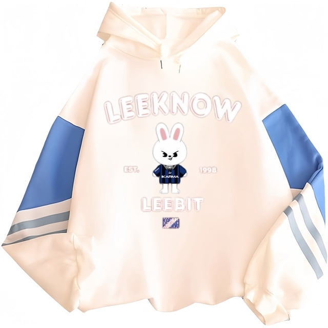 Sudadera con estampado de moda para niños callejeros Lee Know Leebit - SANMU
