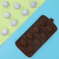 thumbnail image 2 of Molde de chocolate para moldes de fondant, accesorios para hornear bricolaje, decoración de pasteles Feliz Sencillez, 2 of 5