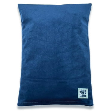 Iowa Corn Baby Microwavable Heating Pad - 10" x 7", 2.5 lbs, Moist Heat & Cold Therapy, Weighted for Back Pain, Cramps, & More
