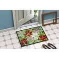 thumbnail image 4 of Carolines Treasures FHC1008JMAT Poinsettias by Ferris Hotard Doormat 24x36 36"L x 24"W multicolor, 4 of 4