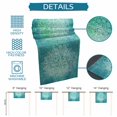 thumbnail image 6 of Turquoise Boho Table Runner - 90 Inch Long Oriental Abstract Motifs Traditional Bohemian Cotton and Linen Blended Dress Scarves Farmhouse Table Runner for Kitchen Dining, Coffee Table, 13" x 90", 6 of 8
