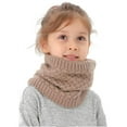 thumbnail image 3 of Yoyauz Winter Wool Lined Neck Warm Tube Scarf Double Layer Cold Weather Mask Leggings Children, Boys, Girls, Toddlers, 3 of 5