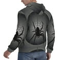 thumbnail image 6 of Fotbe Men's Hoodie with Black Spiders Pattern - Kangaroo Pocket Pullover Hooded Sweatshirt, Perfect for Daily Wear, Travel, and Home-XX-Large, 6 of 7