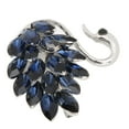 thumbnail image 1 of Broche De Mujer, Broche Personalizado Con Forma De Cisne Brillante Para Decoración De Joyería Para Madre Para Amigos Amantes Para Regalo De Vacaciones ANGGREK Diamantes de imitación plateados azul oscuro, 1 of 8