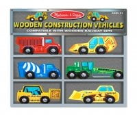 melissa and doug wooden construction vehicles